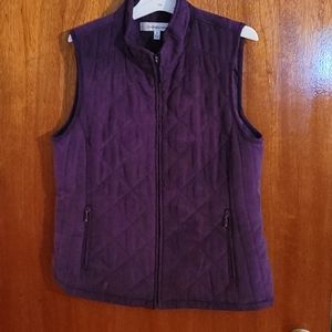 Croft & Barrow Purple Vest